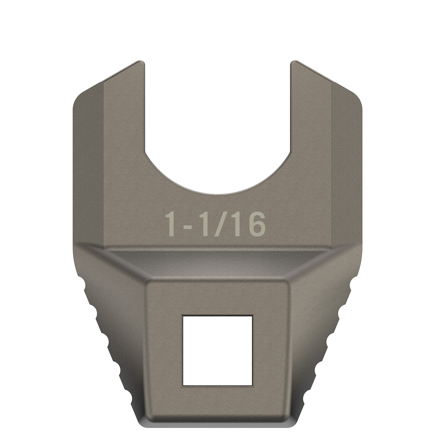 Real Avid AVMF1116BNW Master -Fit Barrell Nut Wrench 1 1/16″ Titanium Titanium/Stainless Steel AR-Platform Free-Float Handle