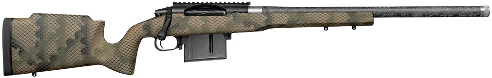 Proof Research 137987 Elevation MTR 2.0 6mm ARC 4+1 16.50″ Carbon Fiber Match Grade Threaded Barrel, Black Receiver w/Picatinny Rail, Tactical Flat Dark Earth Proof Fixed Carbon Fiber Stock, Right Han