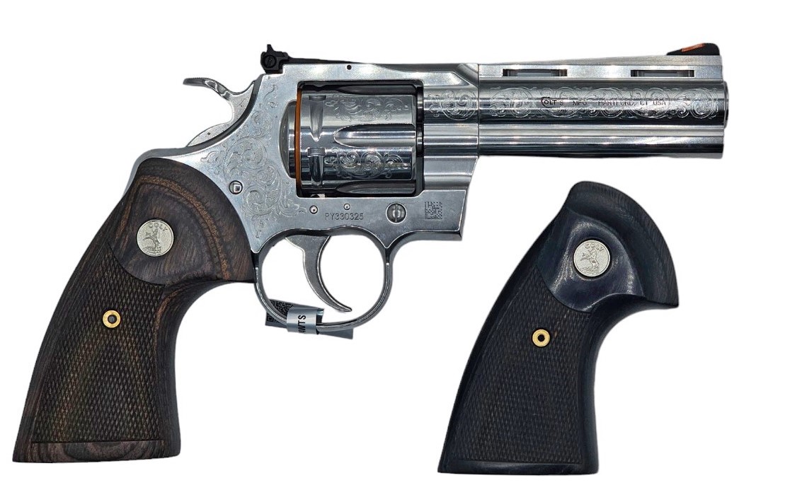CLT PYTHON 357 4.25″ ENGRAVED