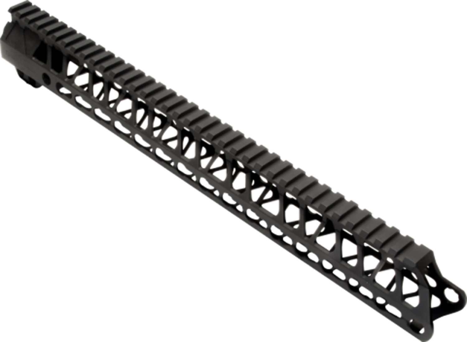 TIMBER CREEK OUTDOOR INC ME15HGBL Enforcer Handguard AR-15 Black Hardcoat Anodized Aluminum 15″ Picatinny/M-LOK