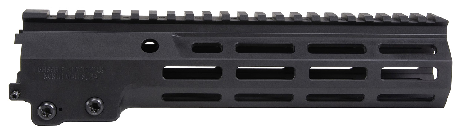 Geissele Automatics 05651B Super Modular Rail MK16 9.50″ M-LOK, Black Aluminum for AR Platform, Barrel Nut Included