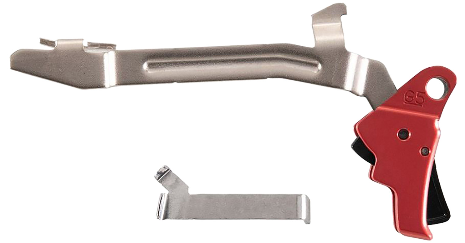 Apex Tactical 102156 Action Enhancement Red Drop-in Trigger Compatible w/Glock 17/19/19X/26/34/45 Gen5