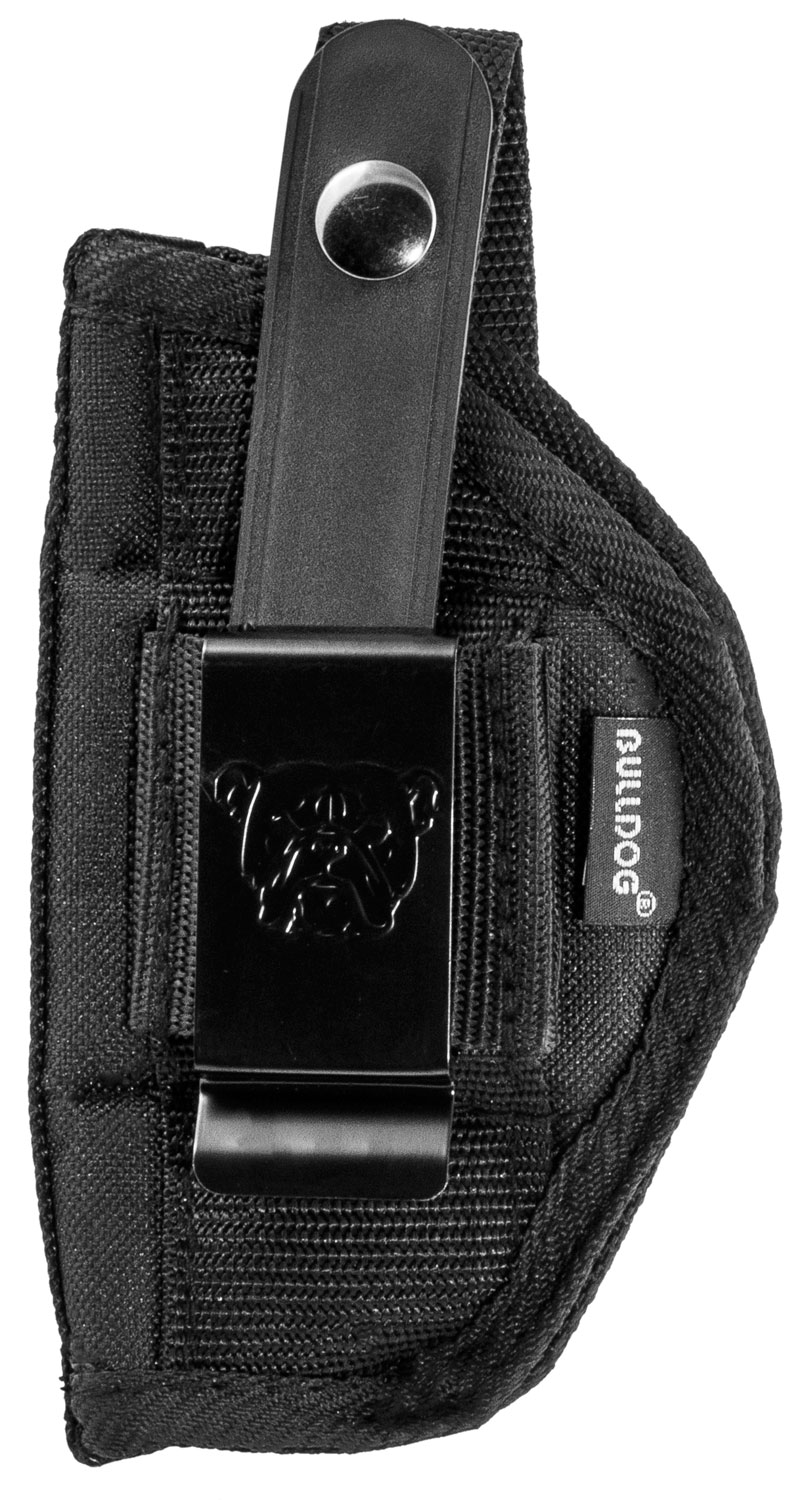 Bulldog FSN24 Extreme OWB Black Nylon Belt Loop/Clip Fits S&W J Frame Fits 2-2.50″ Barrel Ambidextrous
