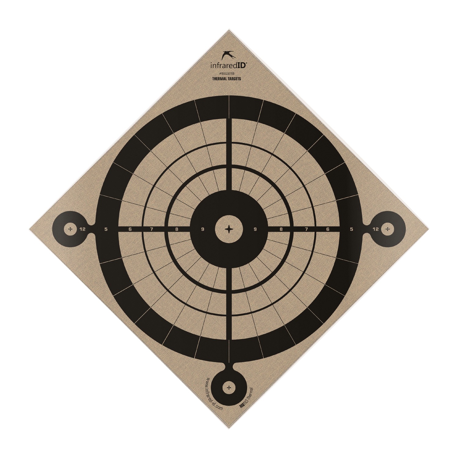 INFRARED-ID BULLSEYE8   THERM BULLSEYE TARGET  3PK