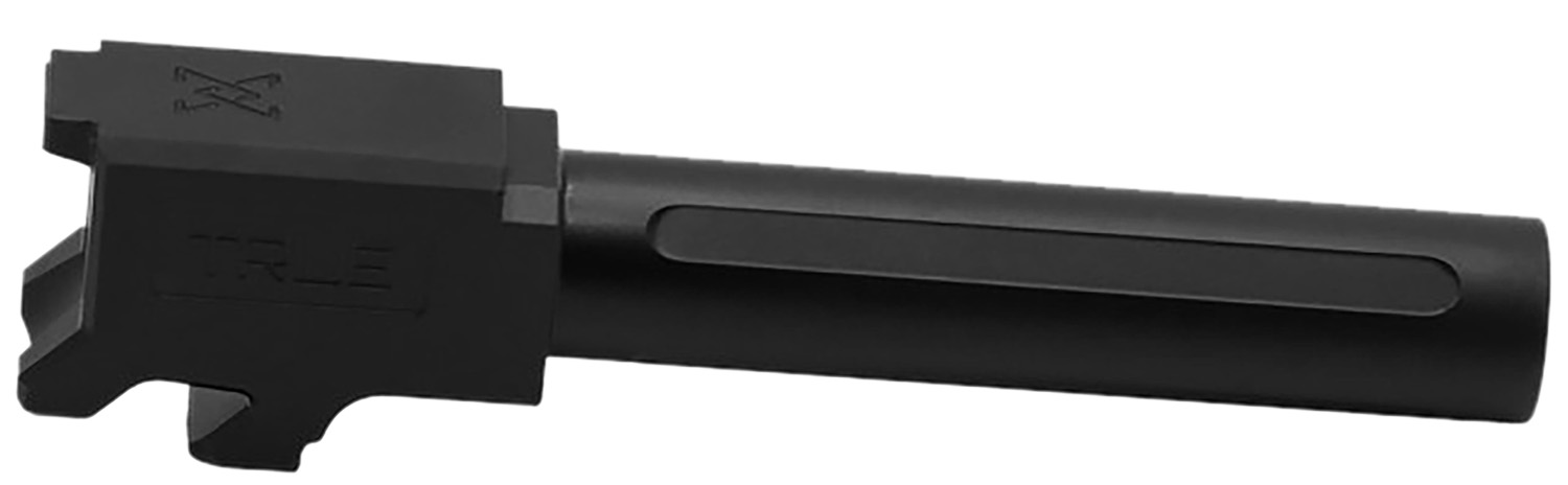 True Precision Inc TPP10CBXBL CZ 9mm Luger 4″ Fluted Black Nitride Stainless Steel, Fits CZ P10C