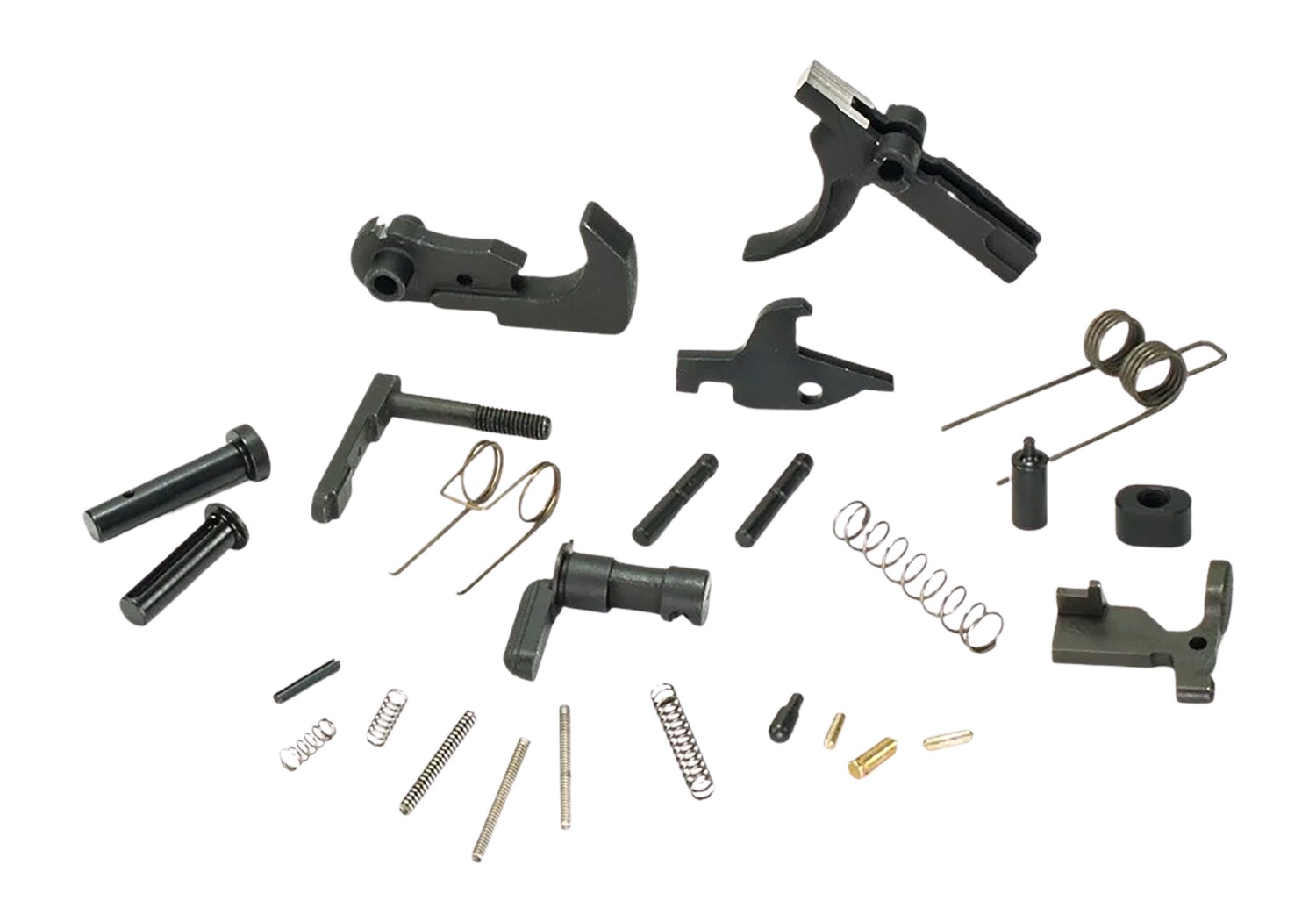 White Label Armory WLA-LOW-1015-01 Lower Parts Kit For AR-15 Black