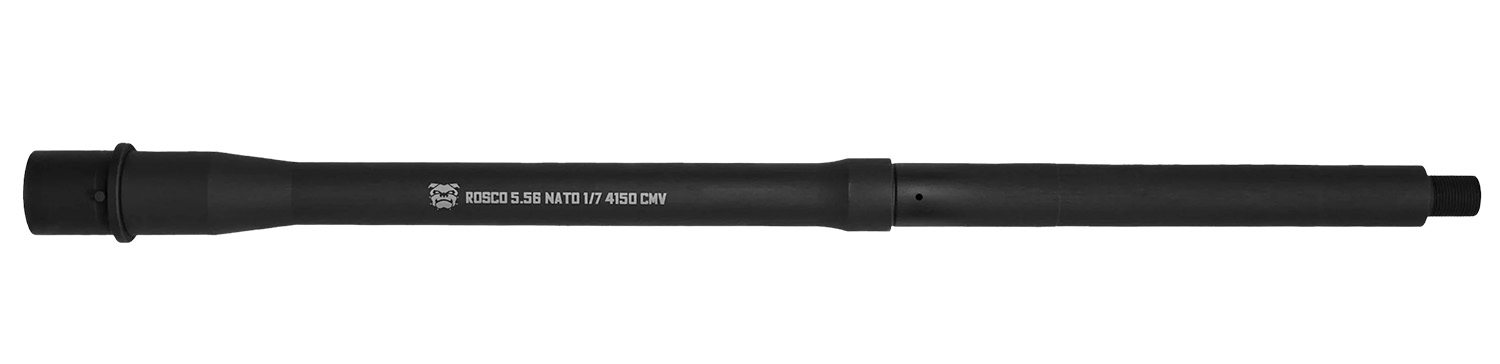 Rosco Manufacturing CL-16.25-556-7-M Stray Dog 5.56 NATO 16″ Black Phosphate 4150 CMV Barrel