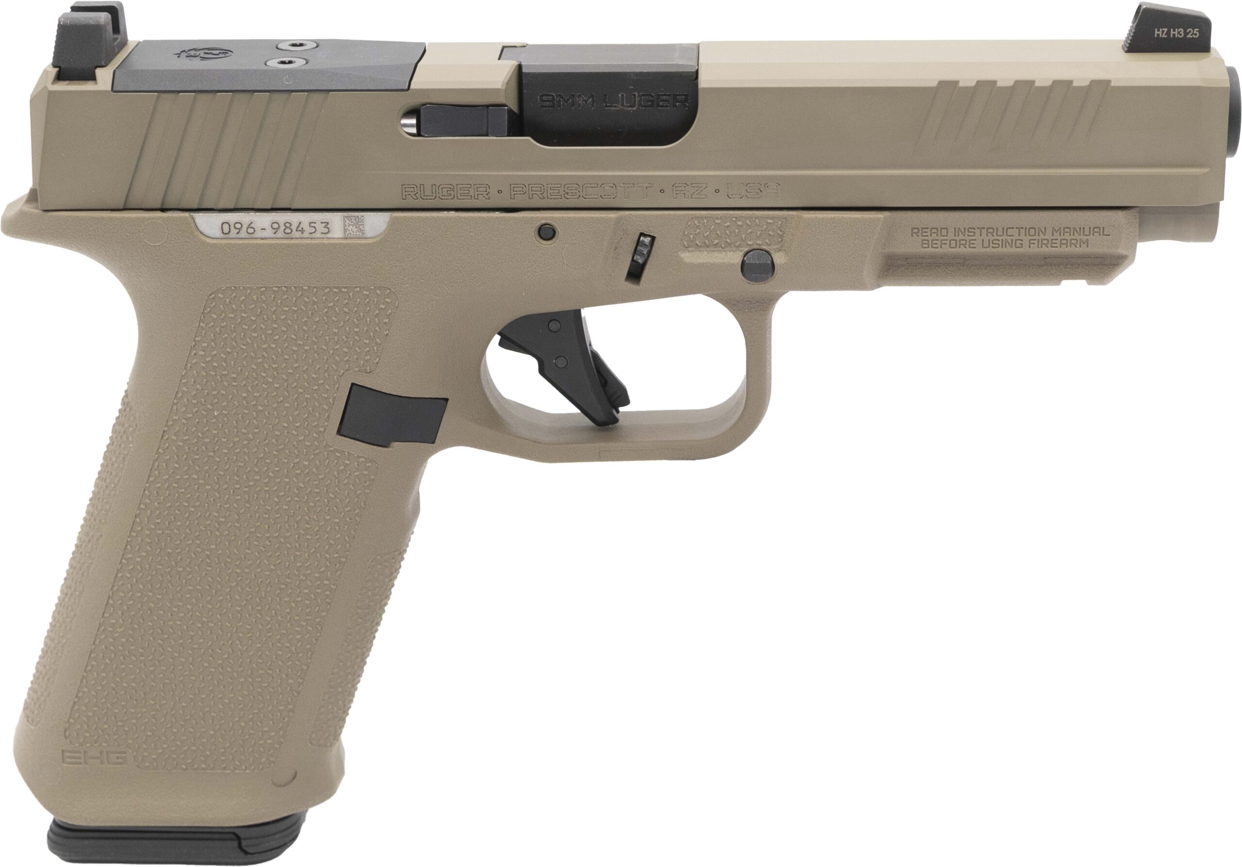 RUG RXM 9MM 4.5 FDE 17RD DE