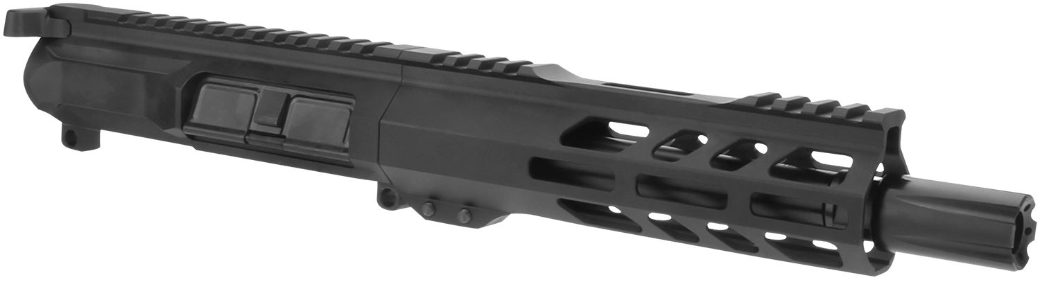 TacFire BU45ACP7 Pistol Upper Assembly  45 ACP Caliber with 7″ Black Nitride Barrel, Black Anodized 7075-T6 Aluminum Receiver for M-LOK Handguard for AR-Platform Includes Bolt Carrier Group