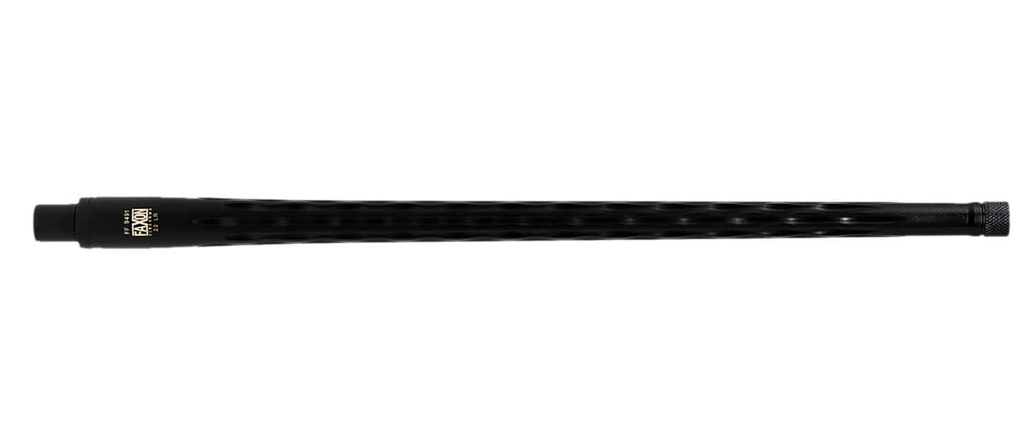 Faxon Firearms 12B216N16LMQT   22LR 16″ Flame Fluted Stainless Steel Barrel Fits 10/22