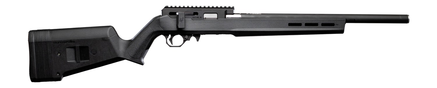 Angstadt Arms AAVV22BM0R Vanquish Summit 22 LR 10+1 18.50″ Black Ported Barrel, Black Hardcoat Anodize Aluminum Receiver w/Picatinny Rail, Black Magpul X-22 Hunter Synthetic Stock