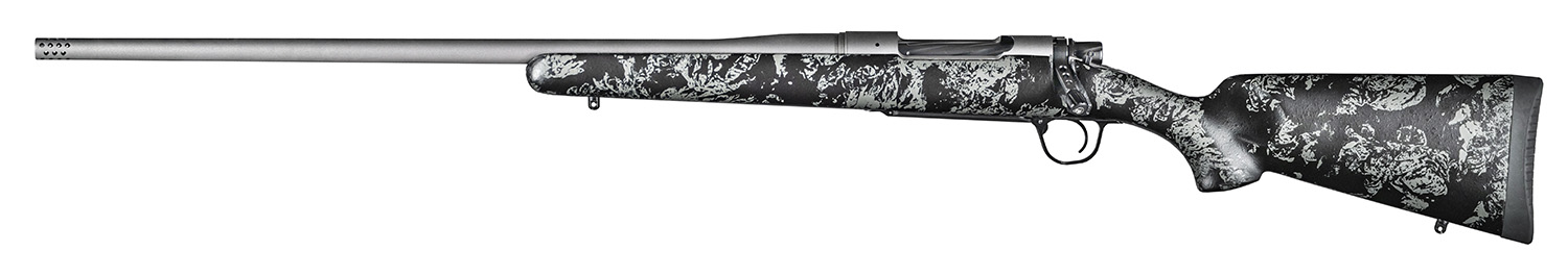 Christensen Arms 8010111300 Mesa FFT 7mm Rem Mag 3+1 22″ Threaded Barrel, Tungsten Gray Cerakote, Black with Gray Webbing Stock, Left Hand