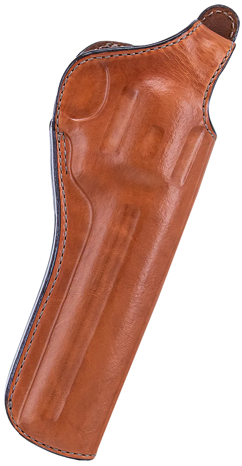 Bianchi 13099 111 Cyclone Belt Holster Size 10 OWB Open Bottom Style made of Leather with Tan Finish, Strongside/Crossdraw & Belt Loop Mount Type fits 7.5″ Barrel Ruger RedHawk for Right Hand