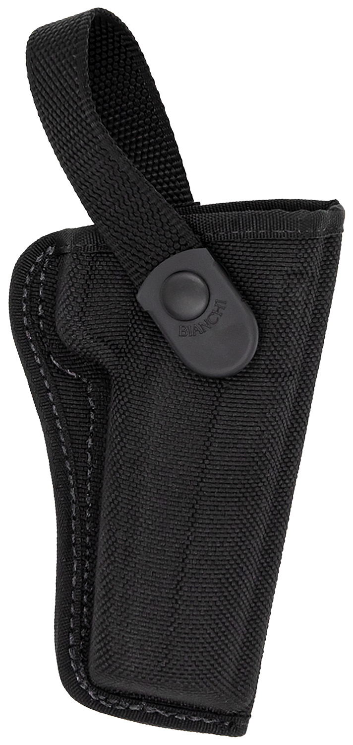 Bianchi 17686 7000 Sporting OWB Size 05 Black Accumold Belt Slide Fits Ruger GP100/Colt King Cobra/6″ Barrel Right Hand