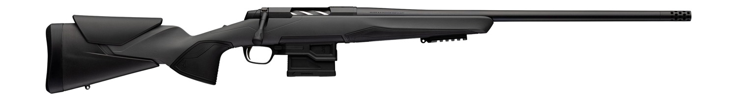 Browning 036130218 X-Bolt 2 Hunter LR 308 Win 6+1 22″ Matte Blued Threaded Barrel & Steel Drilled & Tapped Receiver, Matte Black Adj Vari-Tech Synthetic Stock, Right Hand