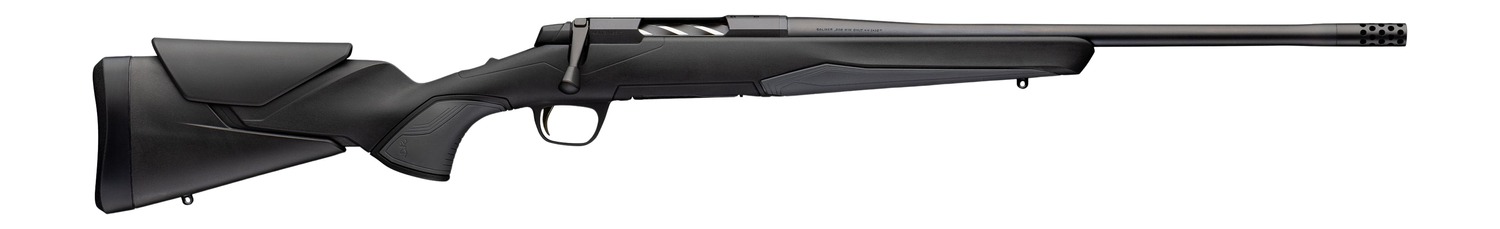 Browning 036131226 X-Bolt 2 Hunter SPR 30-06 Springfield 4+1 18″ Matte Blued Threaded Barrel & Steel Drilled & Tapped Receiver, Matte Black Adj Vari-Tech Synthetic Stock, Right Hand