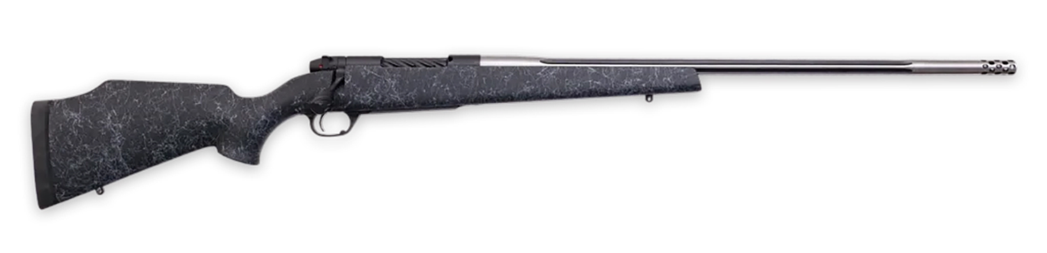Weatherby MAM01N270WR8B Mark V Accumark 270 Wthby Mag 3+1 26″ Graphite Black