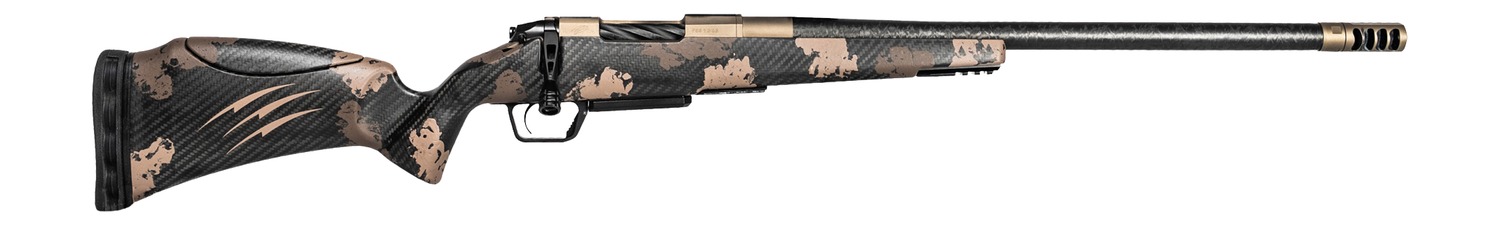 Fierce Firearms ROGSCMX22CM20BRS Carbon Mini Rogue XP 22 Creedmoor 3+1 20″ Carbon Fiber Match Grade Barrel, Smoked Bronze Cerakote Steel Drilled & Tapped Receiver, Sonora Ambush Camo Adj Comb & BiPod