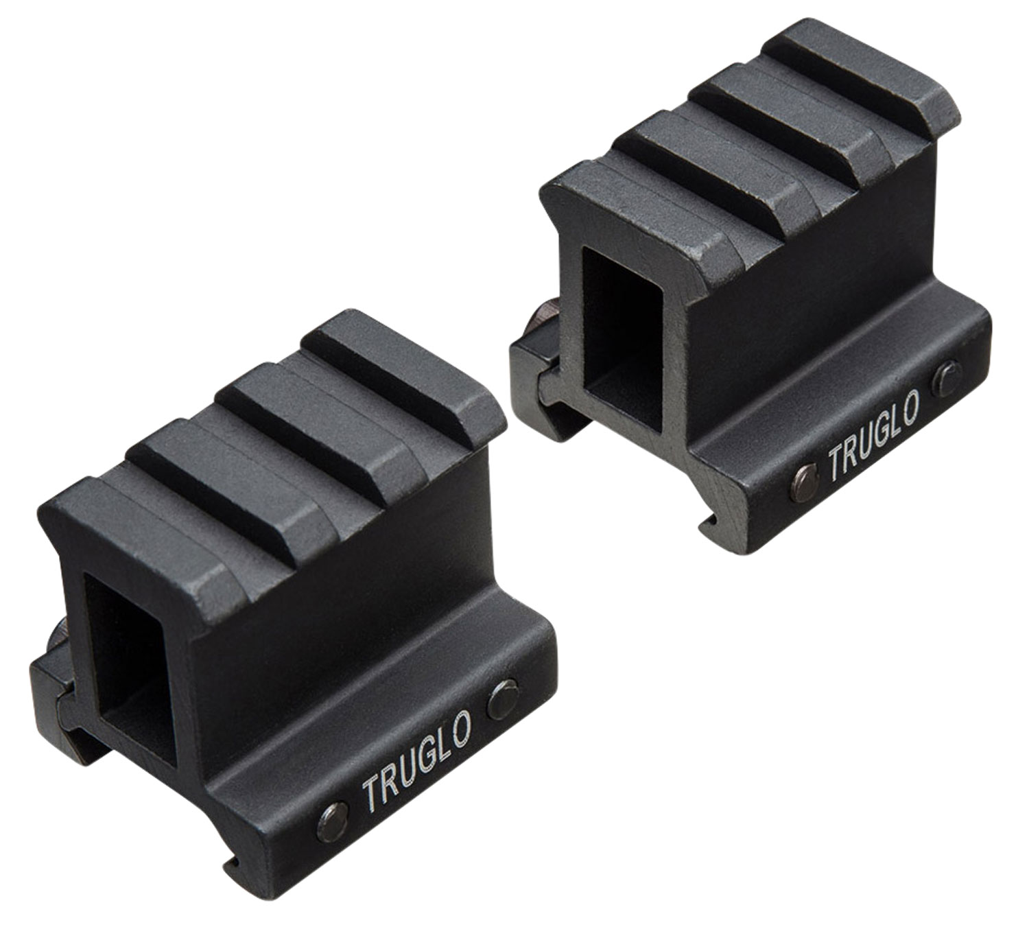 TruGlo TG8992B Picatinny Riser Mount Matte Black Anodized