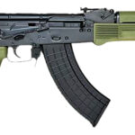 Riley Defense Inc RAK102G RAK  7.62x39mm 30+1 16.25″ Black Nitride Threaded Barrel, Black Oxide Mil-Spec Receiver, Fixed Army Green Polymer, Stock OD Green Polymer Grip