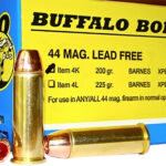 Buffalo Bore Ammunition 4K20 Buffalo-Barnes Strictly Business 44Rem Mag 200gr Barnes VOR-TX XPB Lead Free 20 Per Box/12 Case