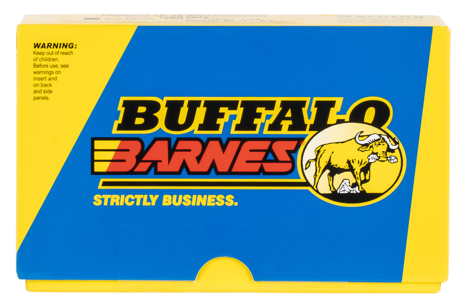 Buffalo Bore Ammunition 54C20 Buffalo-Barnes Strictly Business 375H&H Mag 270gr Barnes TSX Lead Free 20 Per Box/12 Case