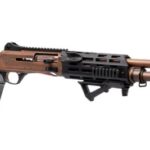 Panzer Arms PAM4NCSBRBTMFSS M4 Pro AI Semi-Auto 3″ 5+1 18.50″ Distressed Copper Ported Barrel, Distressed Copper w/Bronze Titanium Accents Aluminum Receiver w/Picatinny Rail, Skeleton Stock
