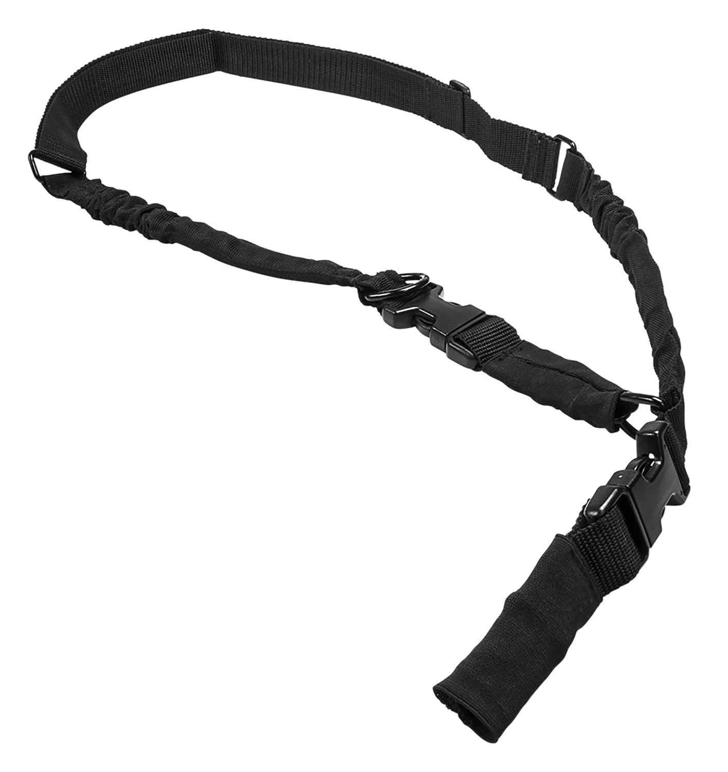 NcStar AARS21PB 2 To 1 Point Sling Black 55″-72″ OAL Adjustable Bungee