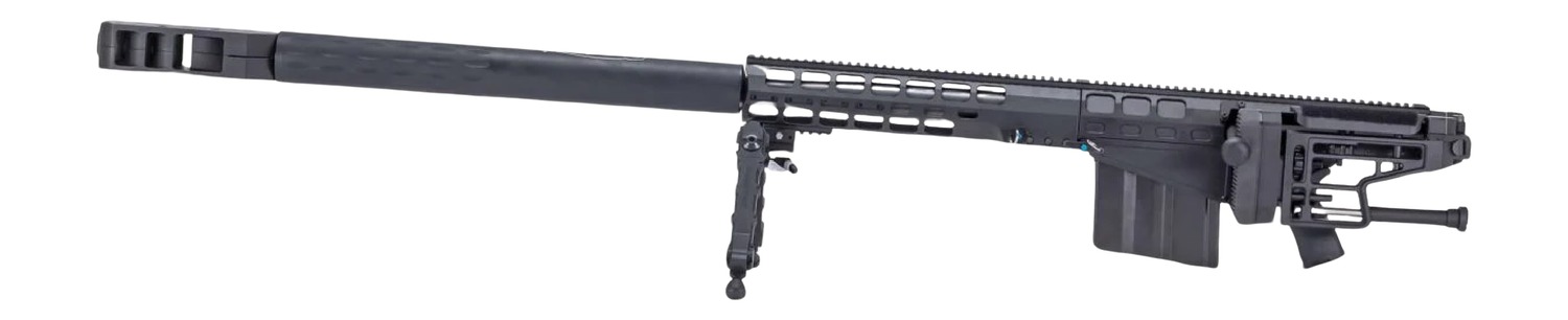 Thompson TAO50 TAO50 50 BMG 10+1 29″ Black Barrel, Black Anodized Receiver w/Picatinny Rail, Barrett Accu-Tac Bipod, Black Polymer Magpul PRS Gen3 Stock, Magpul MOE+ Grip