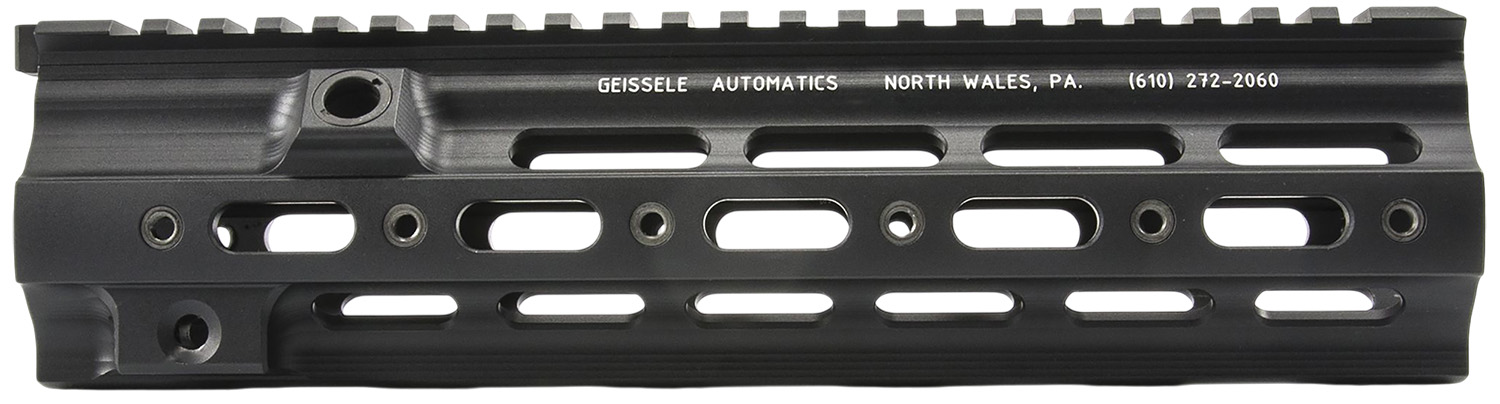 Geissele Automatics 05190B Super Modular Rail HK Black Aluminum 10.50″ Long