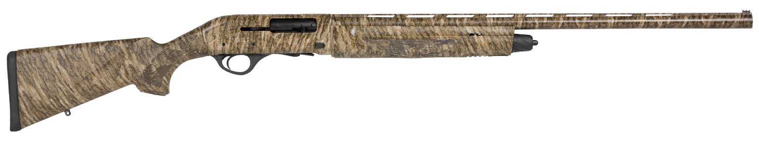 Escort HEPS122805BL PS Full Size 12 Gauge Semi-Auto 3″ 4+1 28″ Mossy Oak Bottomland Vent Rib Barrel, Grooved Aluminum Receiver, Adjustable Mossy Oak Bottomland Synthetic Stock, Right Hand
