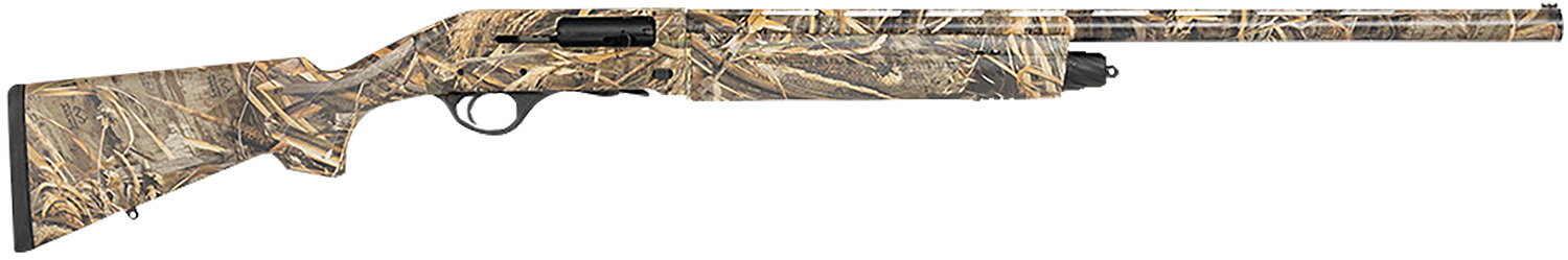 Escort HEPS202805M5 PS Full Size 20 Gauge Semi-Auto 3″ 4+1 28″ Realtree Max-5 Vent Rib Barrel, Grooved Aluminum Receiver & Adjustable Realtree Max-5 Synthetic Stock