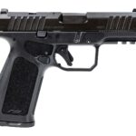 Rost Martin RM1CXBLKOSP10CA RM1X *CA Compliant Compact 9mm Luger 10+1 4″ Black Match Grade Barrel, Black Nitrocarburized Steel Optic Ready/Serrated Slide, Black Polymer Frame w/Picatinny Rail, Interch