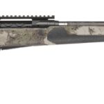 Savage Arms 32713 110 UltraLite Pro Full Size 6.8 Western 3+1 20″ Carbon Fiber Barrel, Savage Woodland Camo Accufit V2 Synthetic Stock, Right Hand