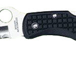 Spyderco  Endura  3.75″ Folding Clip Point Serrated VG-10 SS Blade/Black  Textured FRN Handle Includes Pocket Clip