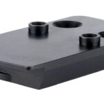 Trijicon AC32124 RMRcc Mount Plate Black 7075 Aluminum Fits Sig P365 Gen II