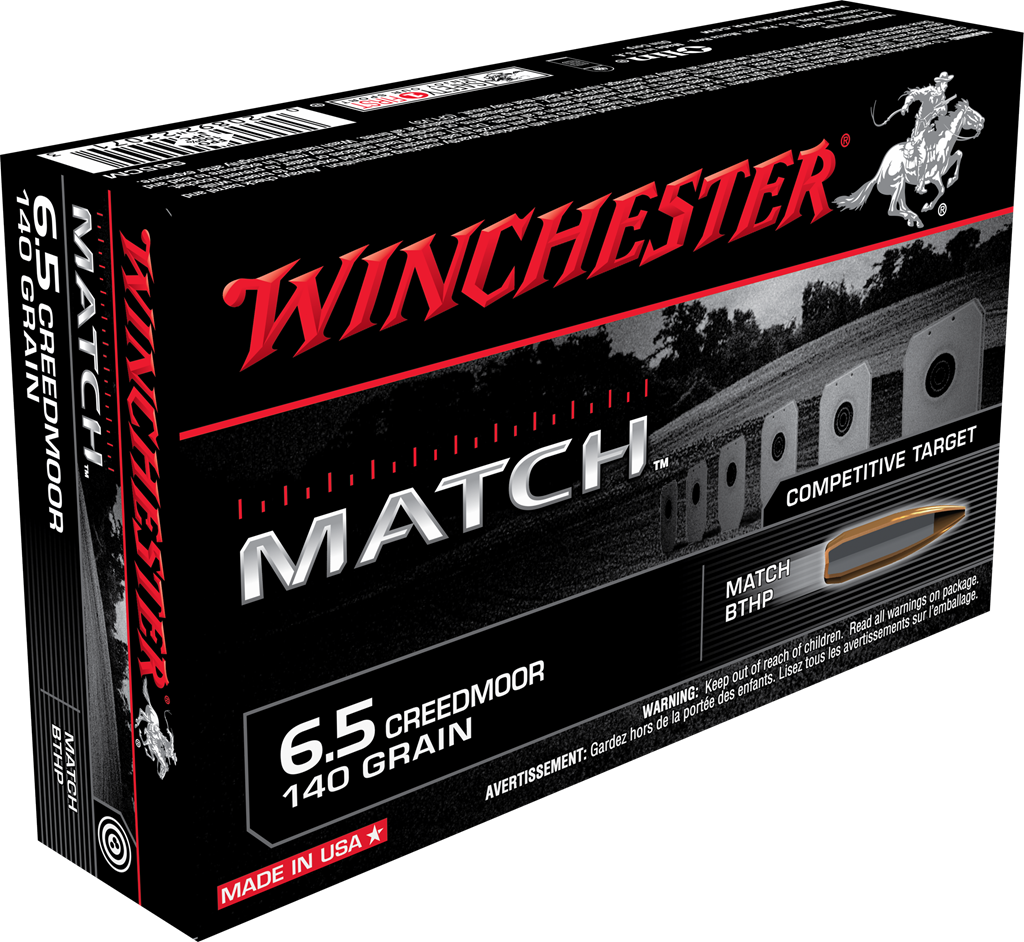 WINCHESTER MATCH 6.5 CM 140GR BTHP 20RD