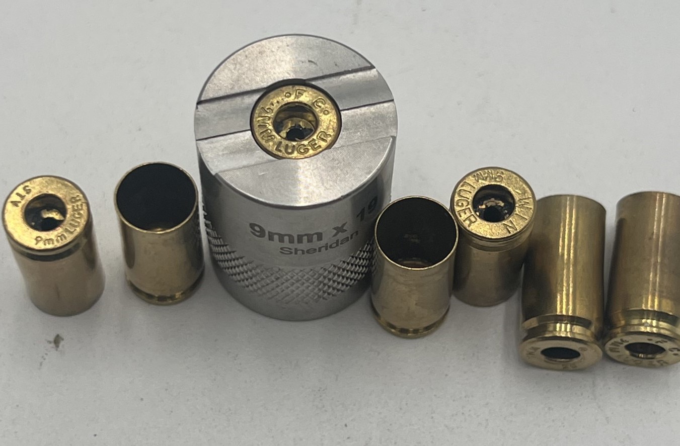 9mm Fully Processed brass cases 500 count