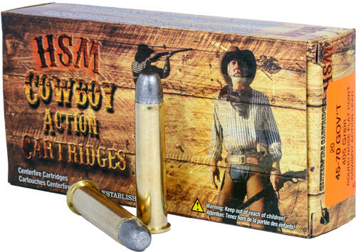 HSM COWBOY 45-70 GOV 405GR RNFP 20RD (free shipping over $250)