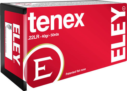 ELEY TENEX 22LR 40GR LRNFP 50RD BOX (Lot #1025-06003)  Free shipping over $250