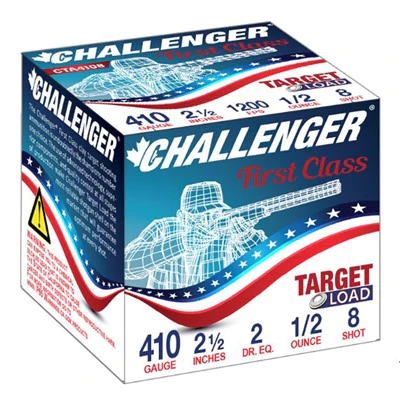 CHALLENGER 410 AMMO .410 BORE #8 1/2OZ 1200FPS CTA4108
