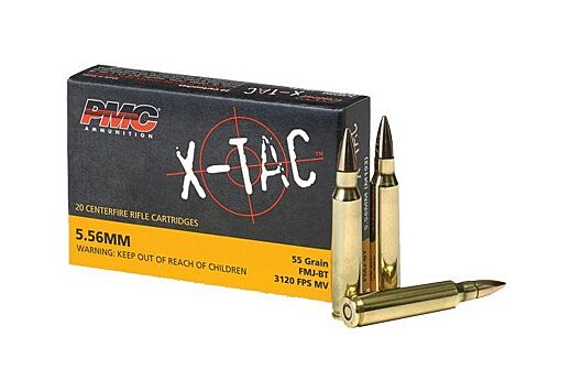 PMC 5.56X45 55GR FMJ-BT 20RD