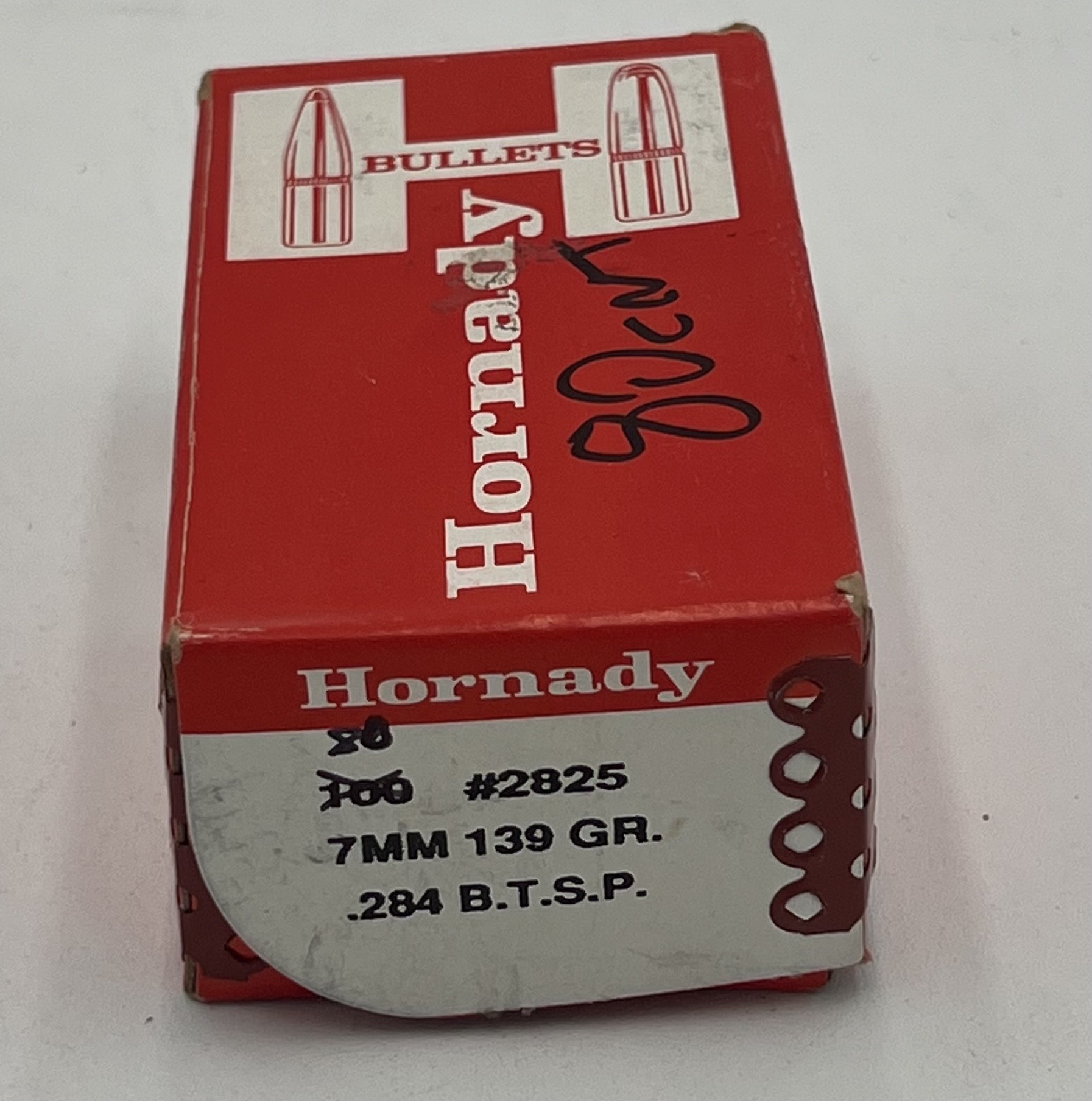 Hornady 7mm 139 grain .284 BTSP Bullet 80 count
