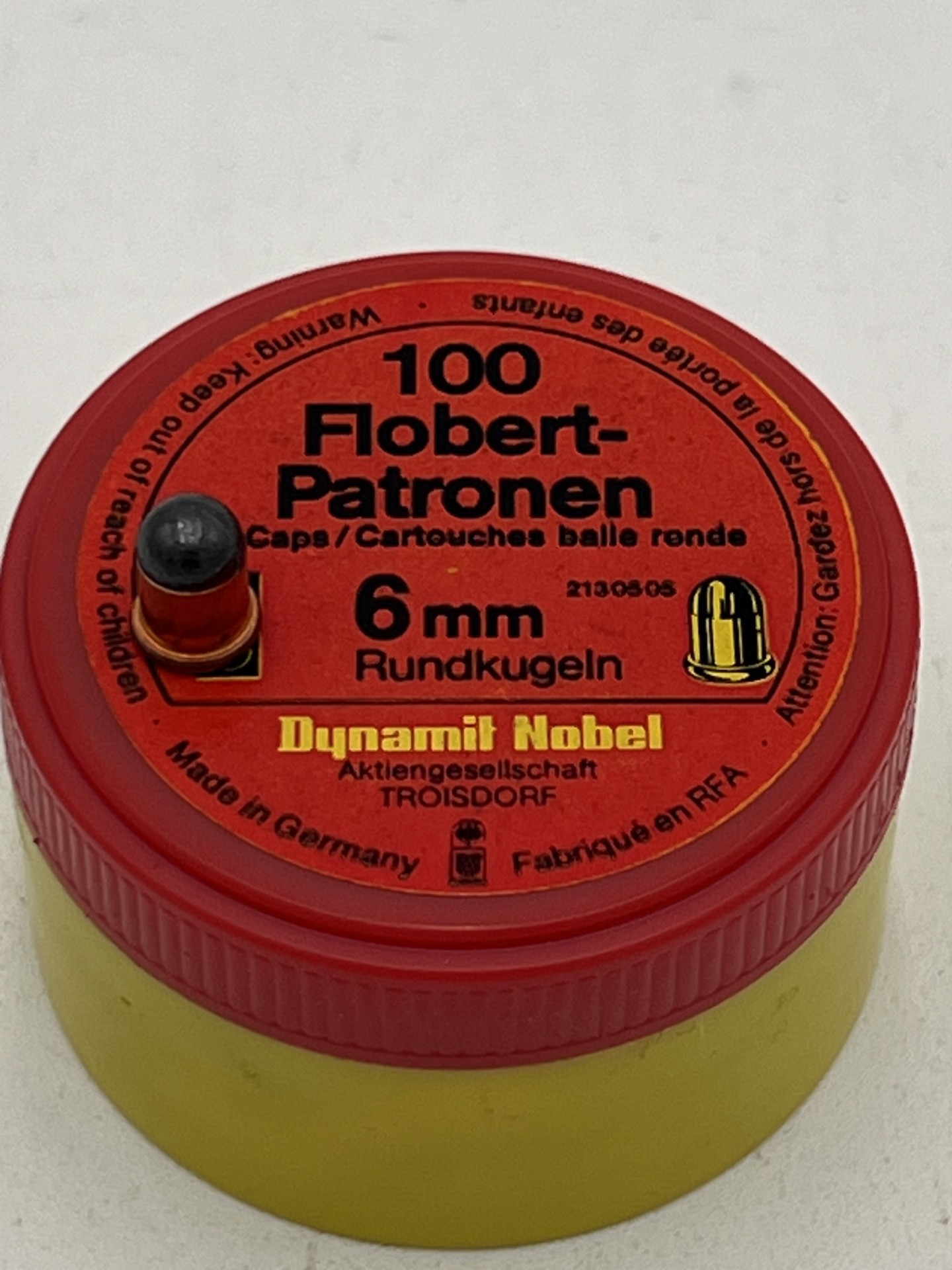 RWS 6mm Flobert BB caps 100 rounds