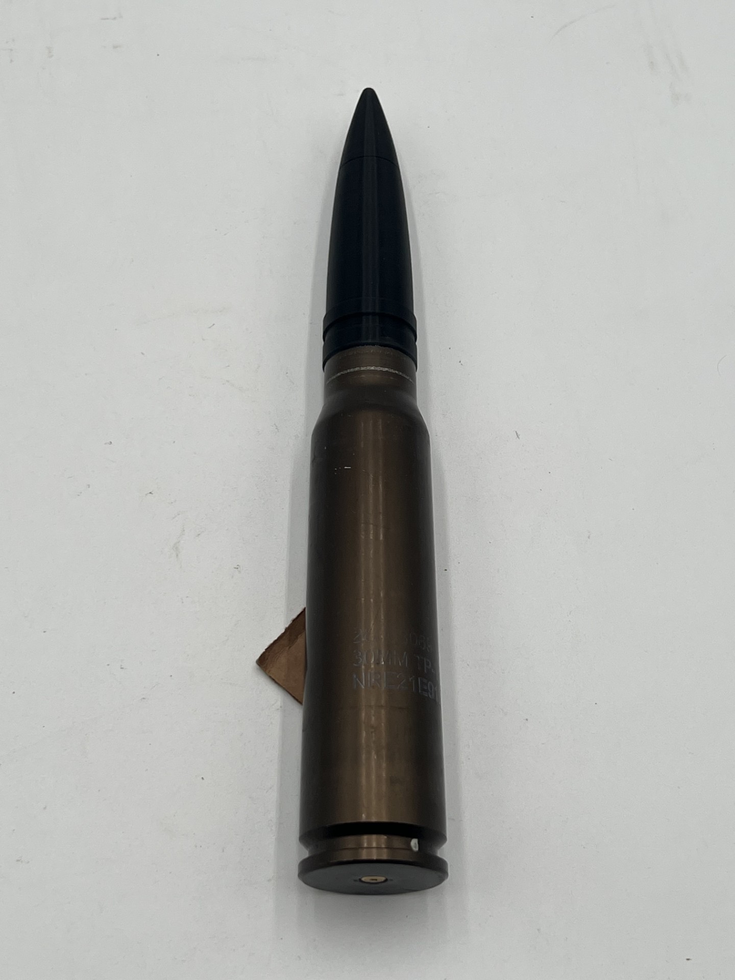 Inert 30mm A-10 Warthog GAU-8 shell casing with Plastic Projectile