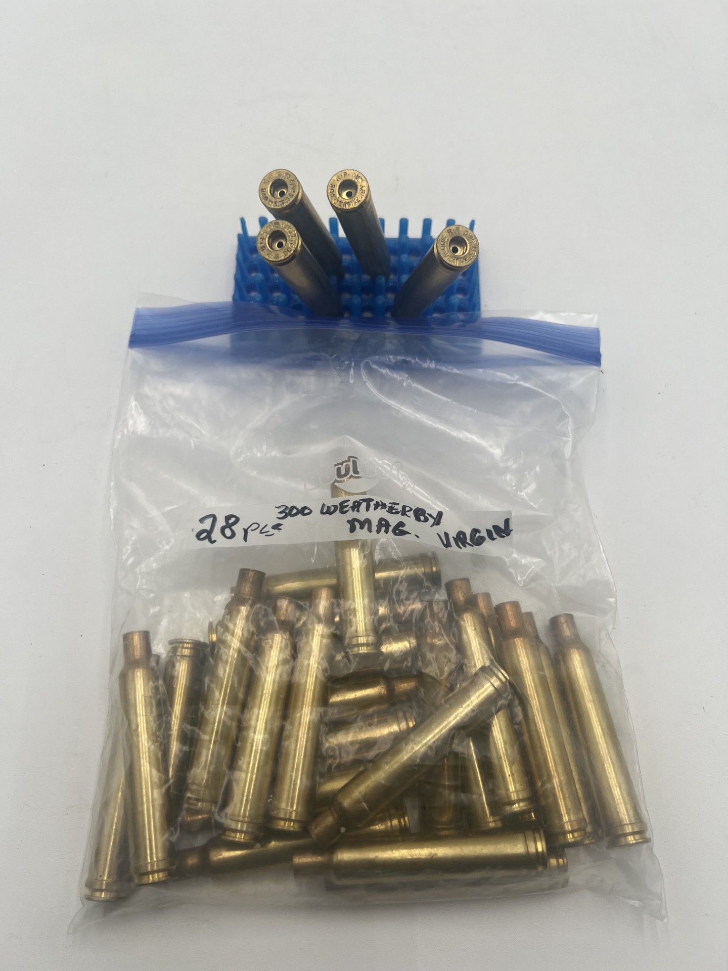 RP headstamped 300 Weatherby magnum NEW brass 28x