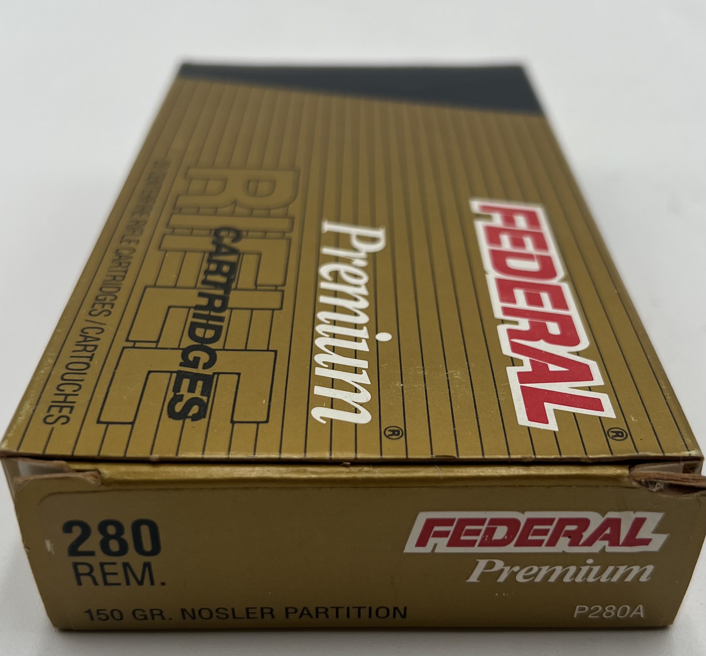 .280 Remington Federal 150 grain Nosler Partition 20 rounds