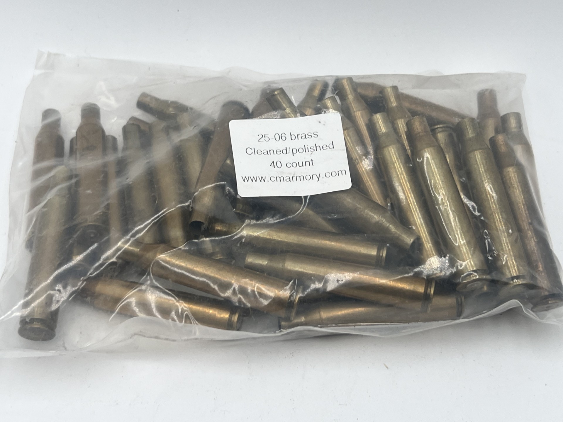 .25-06 Rem 1x fired mixed headstamp Brass 40 count