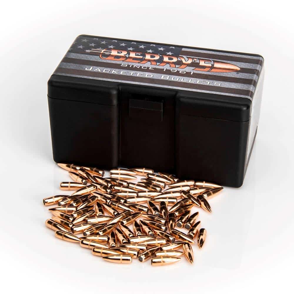 Berrys .223/5.56mm (.224) 55gr FMJ-BT 1000 count