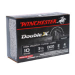 Winchester Double X 10 Gauge Ammo 3 1/2″ 2oz. #4 Shot box of 10 rounds